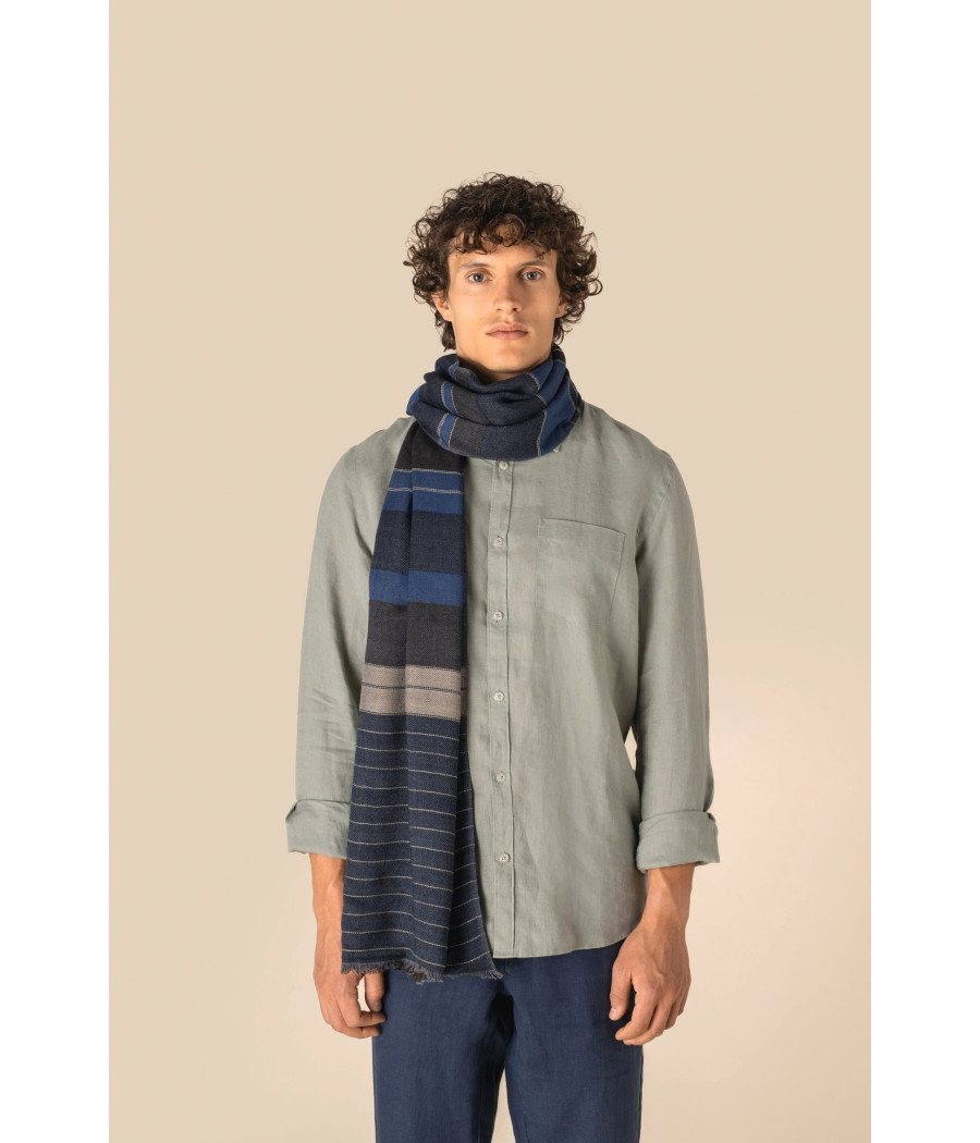 Chèche réversible unisexe