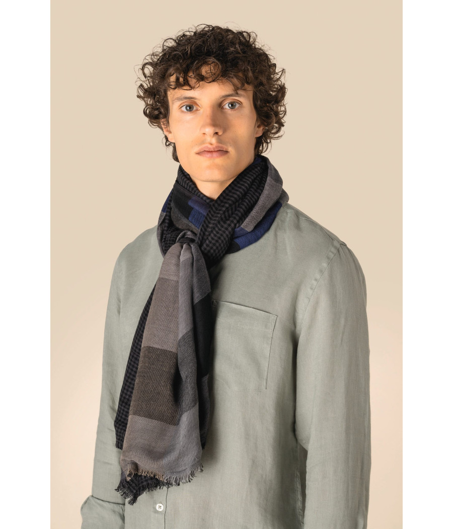 Chèche réversible unisexe