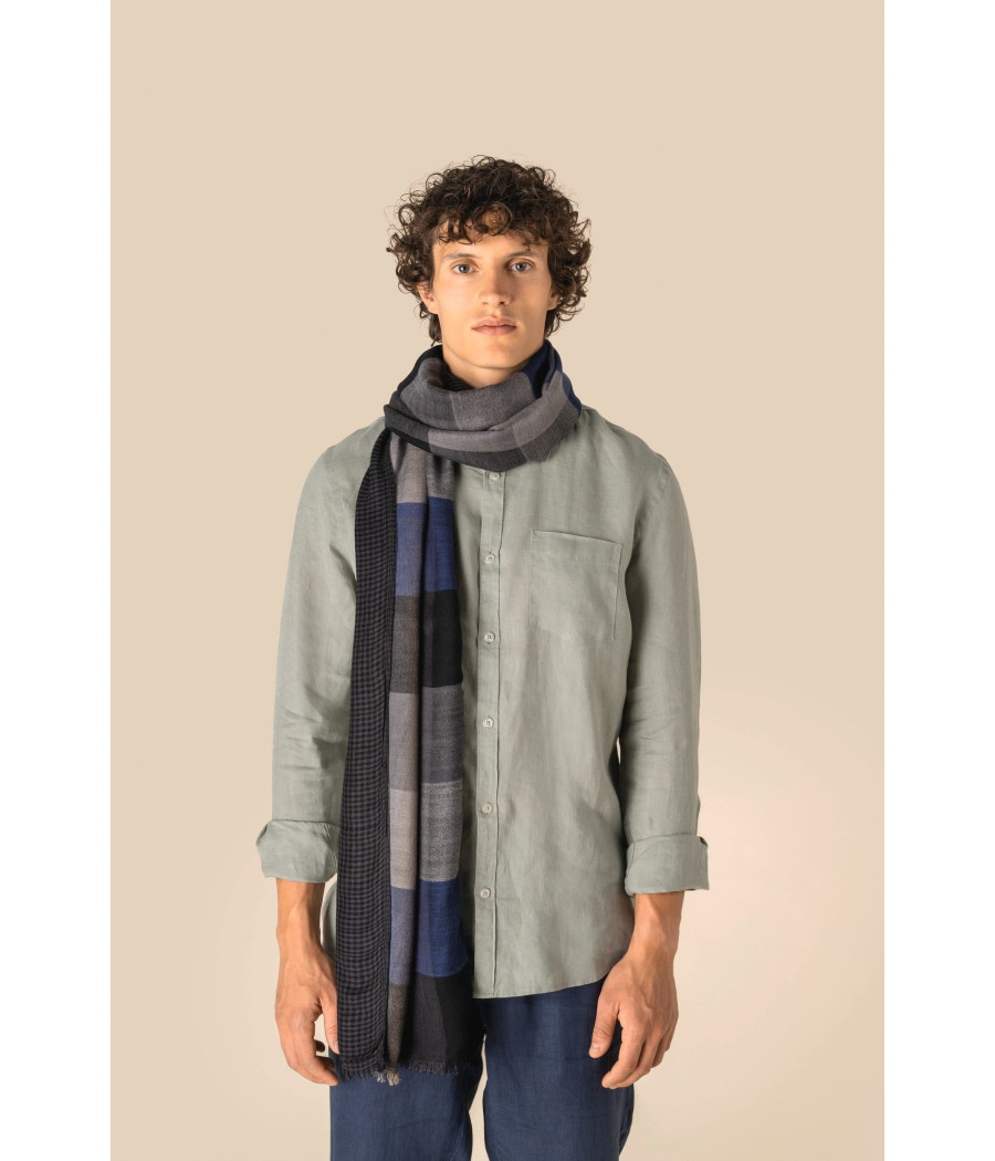 Chèche réversible unisexe