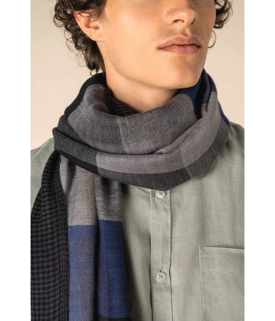 Chèche réversible unisexe