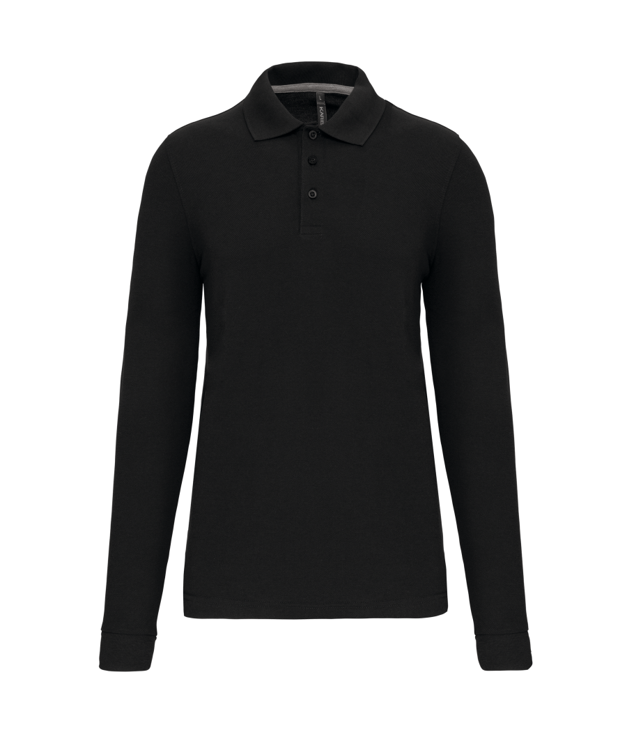 Polo manches longues homme