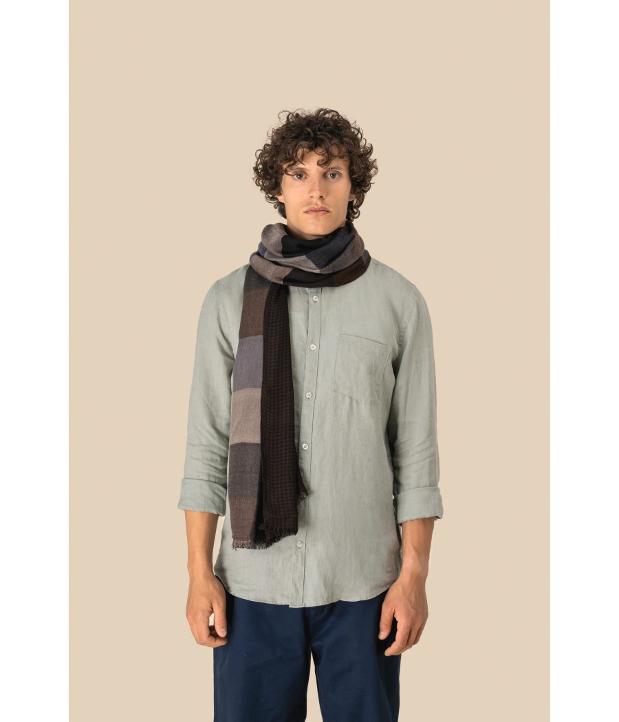 Chèche réversible unisexe