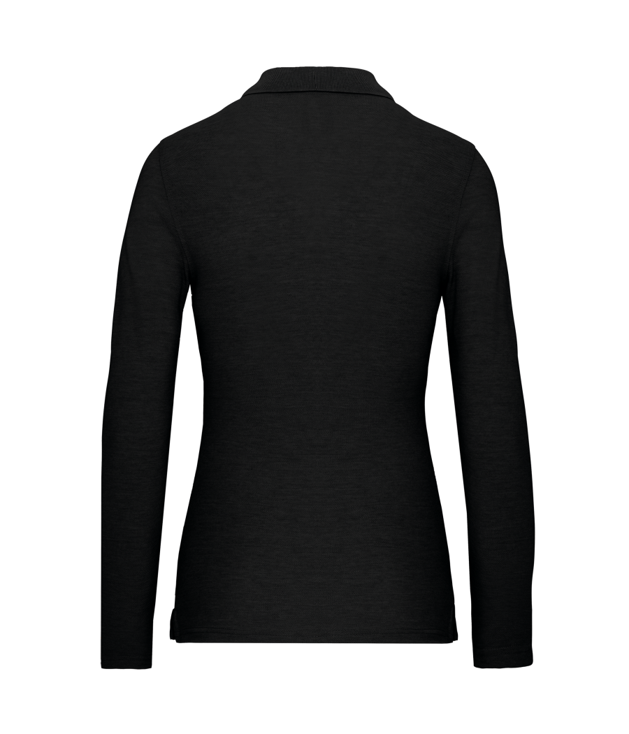Polo manches longues femme