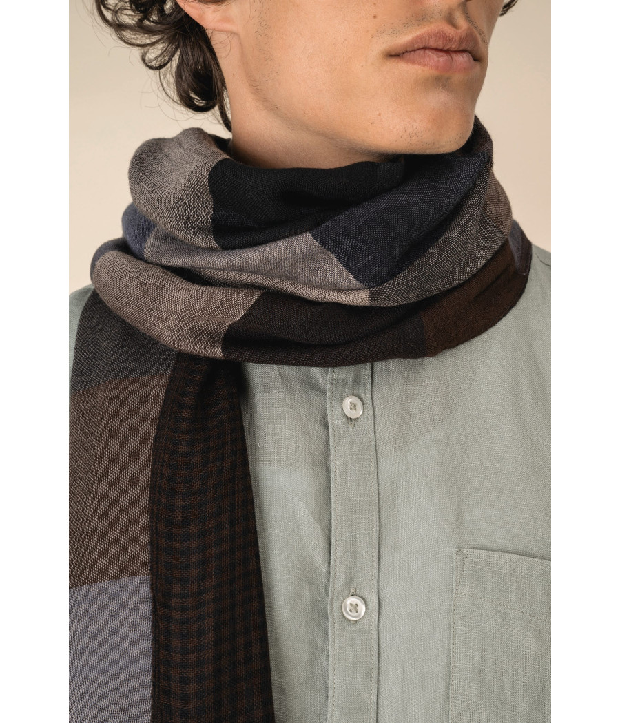 Chèche réversible unisexe