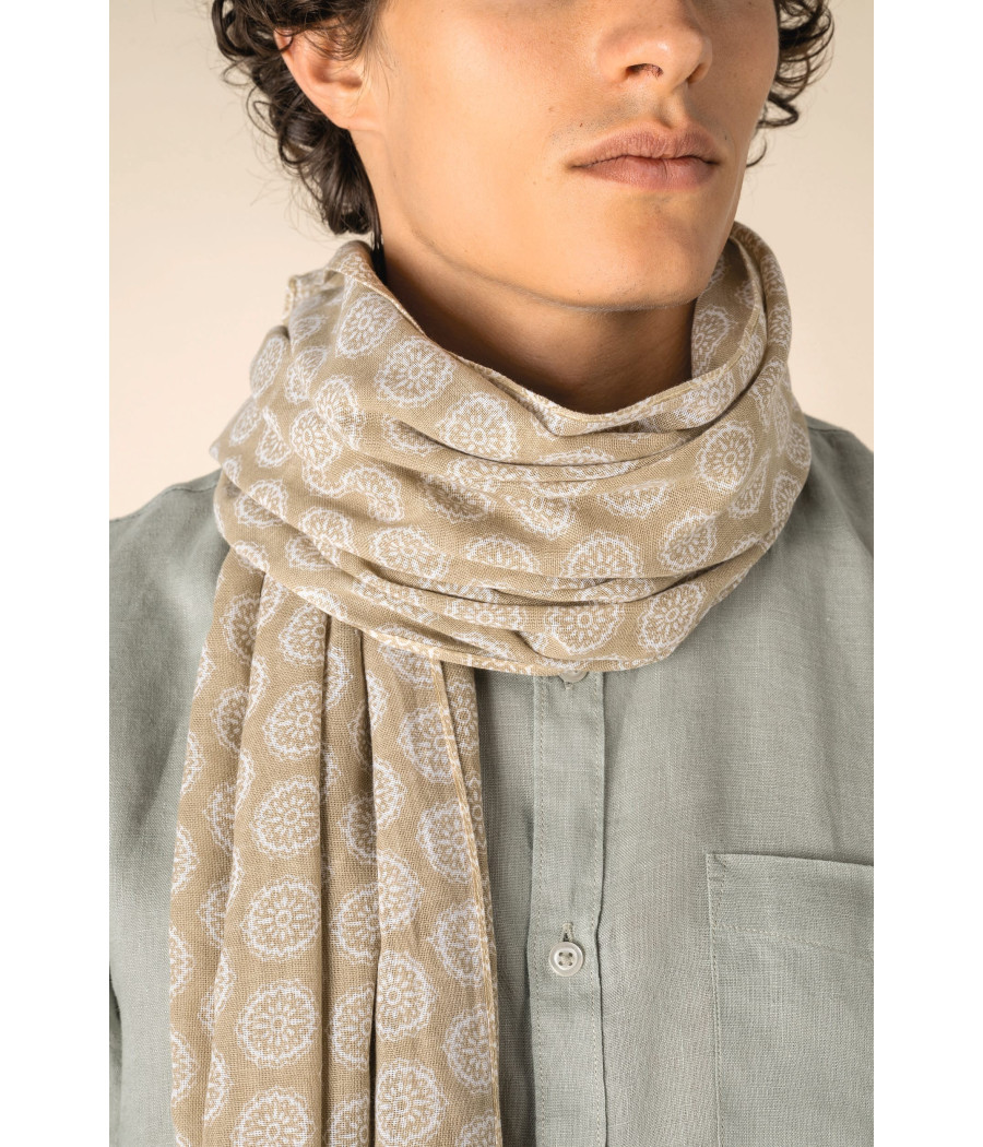 Chèche à motifs unisexe