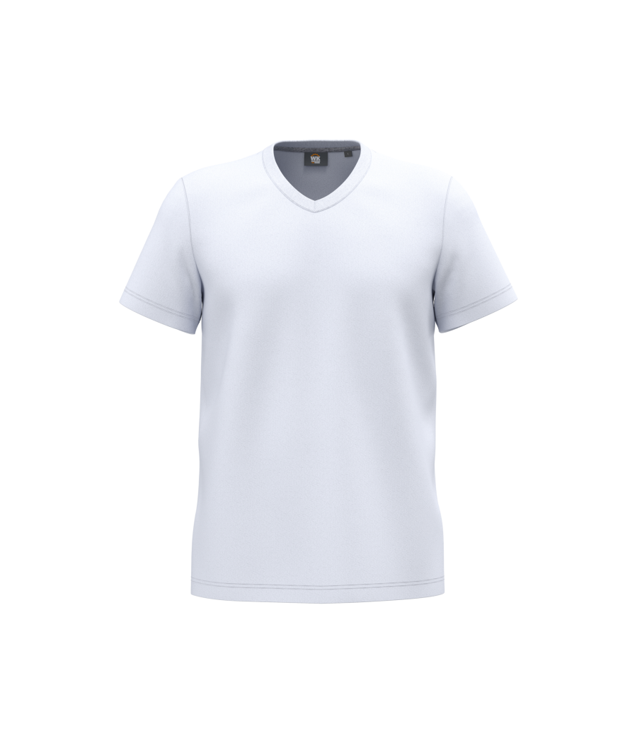 T-shirt écoresponsable col V antibactérien homme