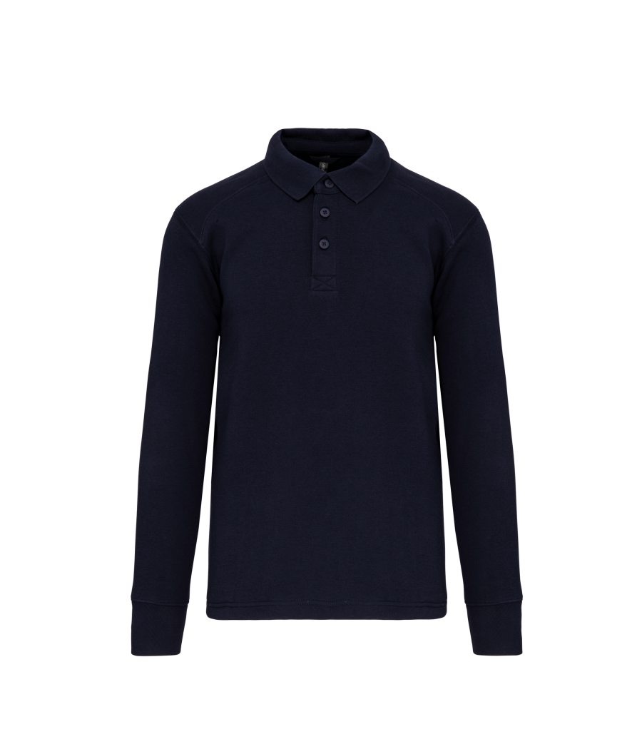 Sweat-shirt col polo homme