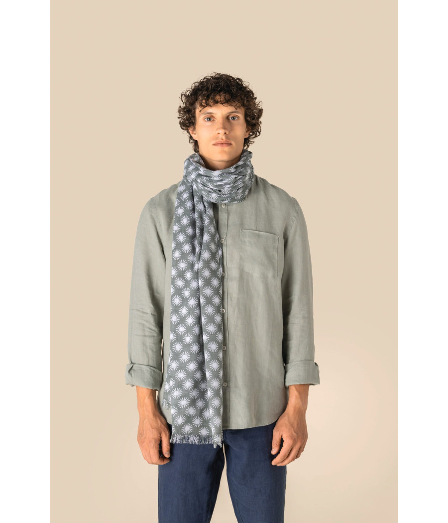 Chèche à motifs unisexe