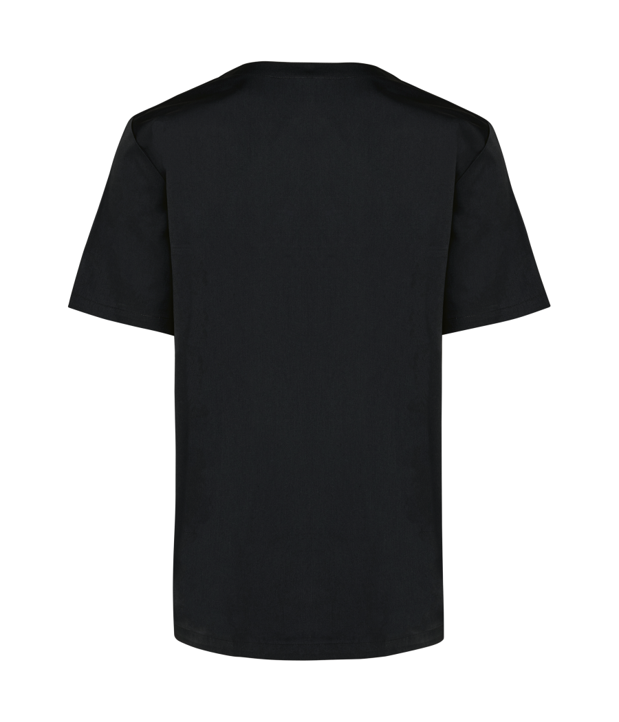 Tunique manches courtes polycoton unisexe