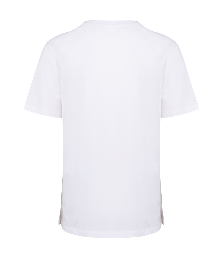 Tunique coton manches courtes unisexe