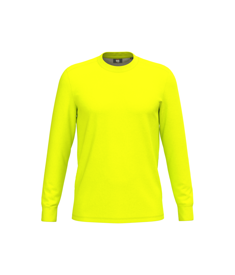 T-shirt unisexe écoresponsable manches longues coton/polyester