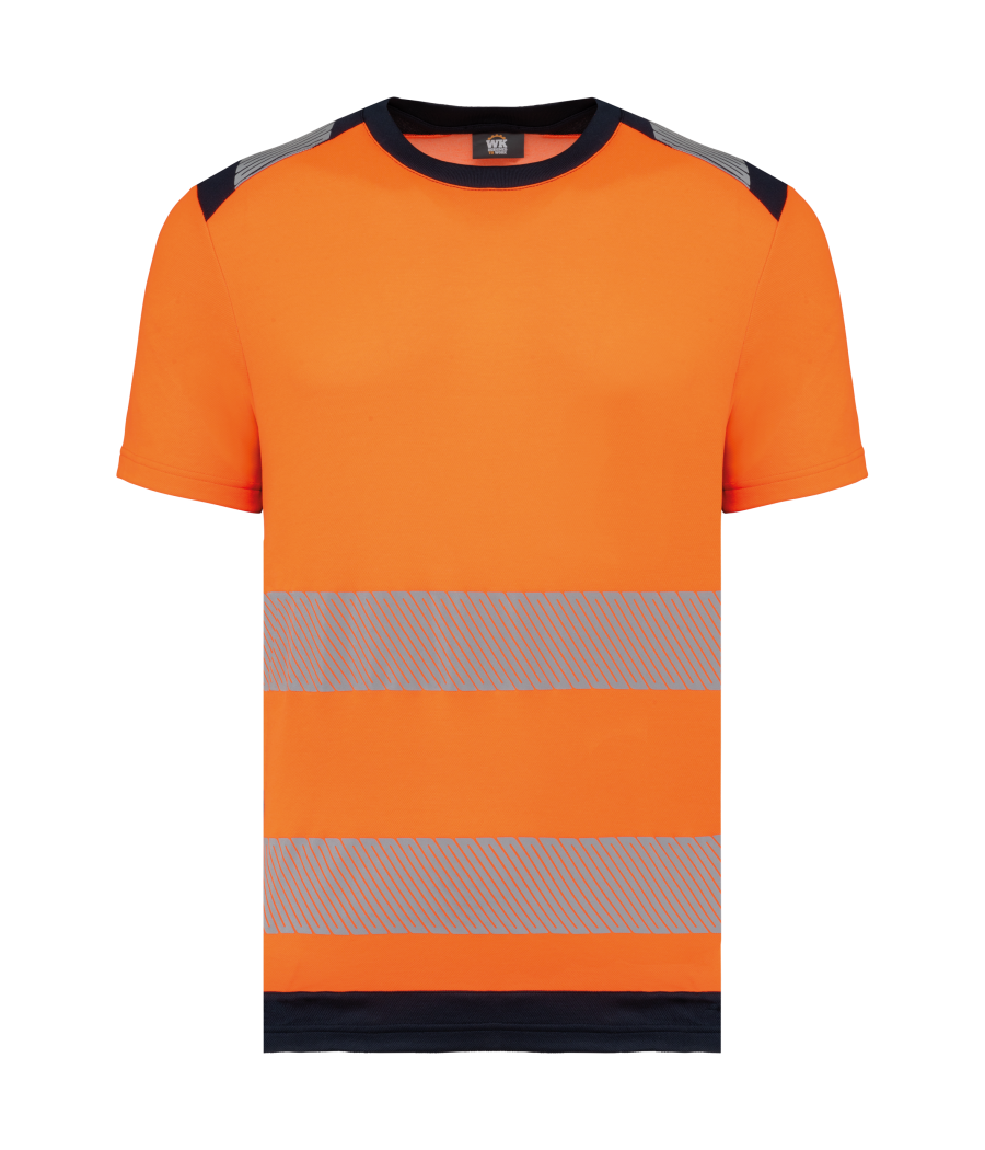 T-shirt de sécurité recyclé manches courtes unisexe