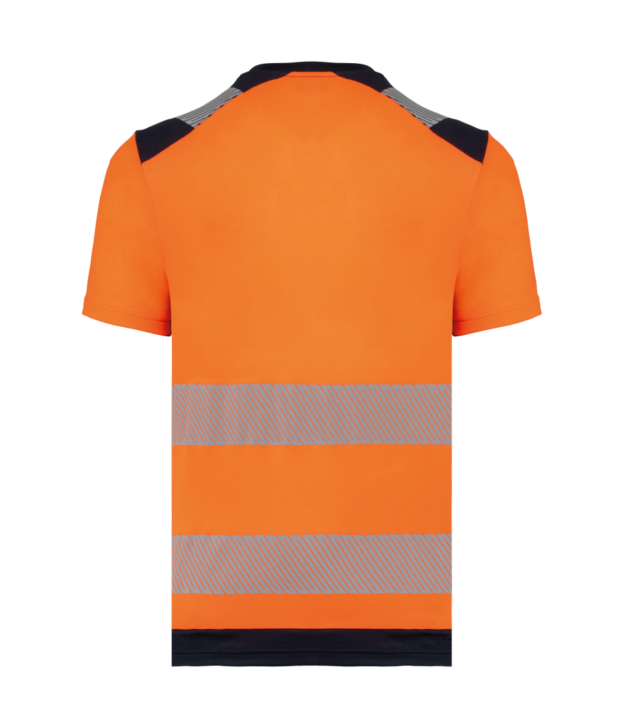 T-shirt de sécurité recyclé manches courtes unisexe