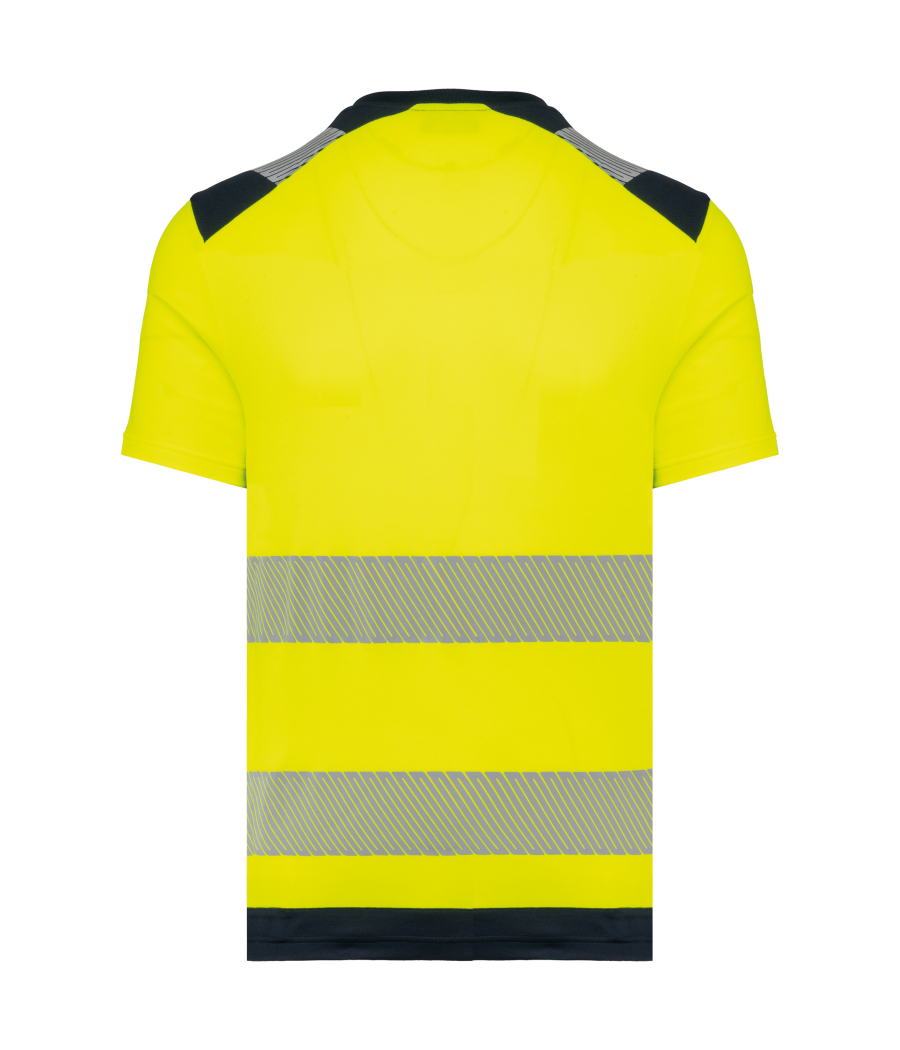 T-shirt de sécurité recyclé manches courtes unisexe