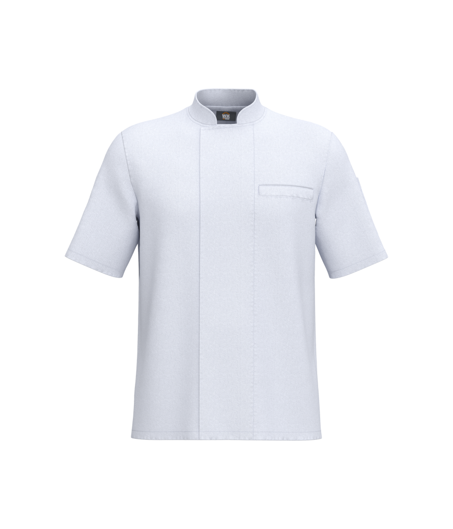 Veste de cuisine écoresponsable manches courtes unisexe