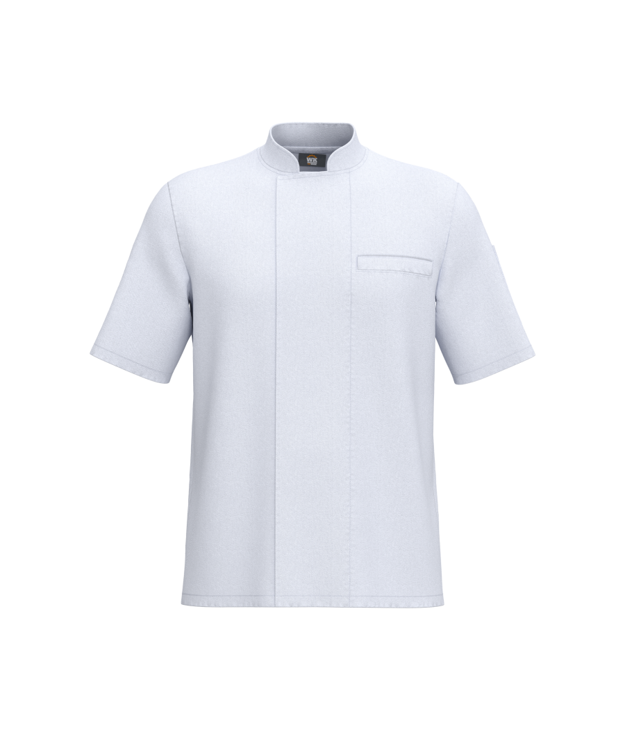 Veste de cuisine écoresponsable et respirante manches courtes unisexe