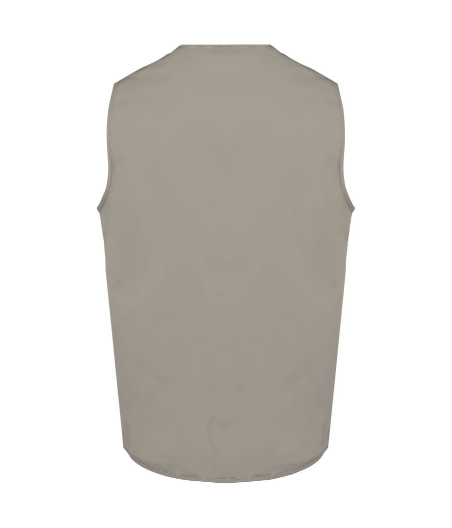 Gilet polycoton multipoches unisexe