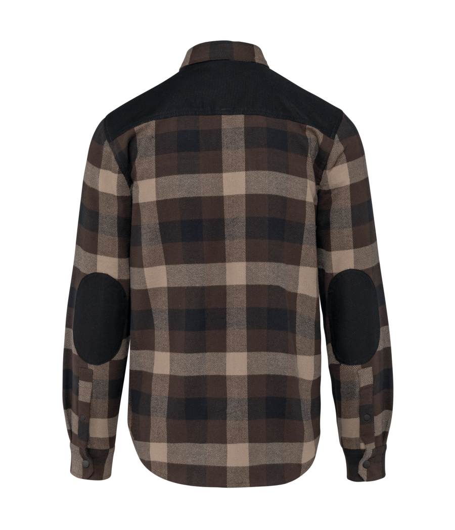 Chemise à carreaux avec poches homme