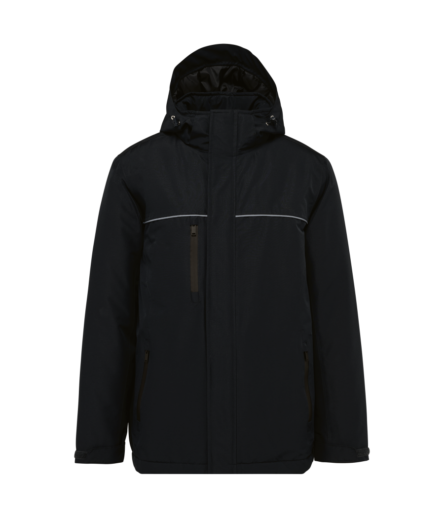 Parka performance à capuche unisexe