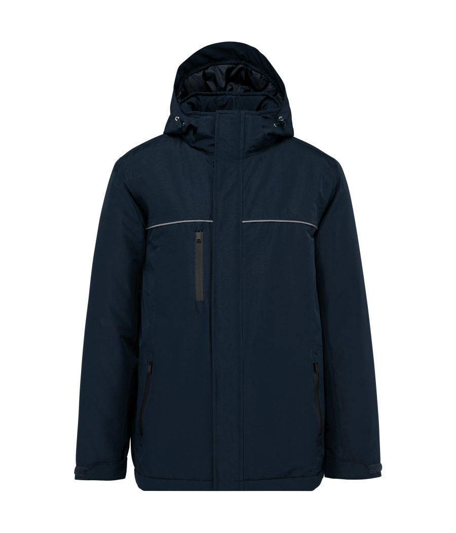 Parka performance à capuche unisexe