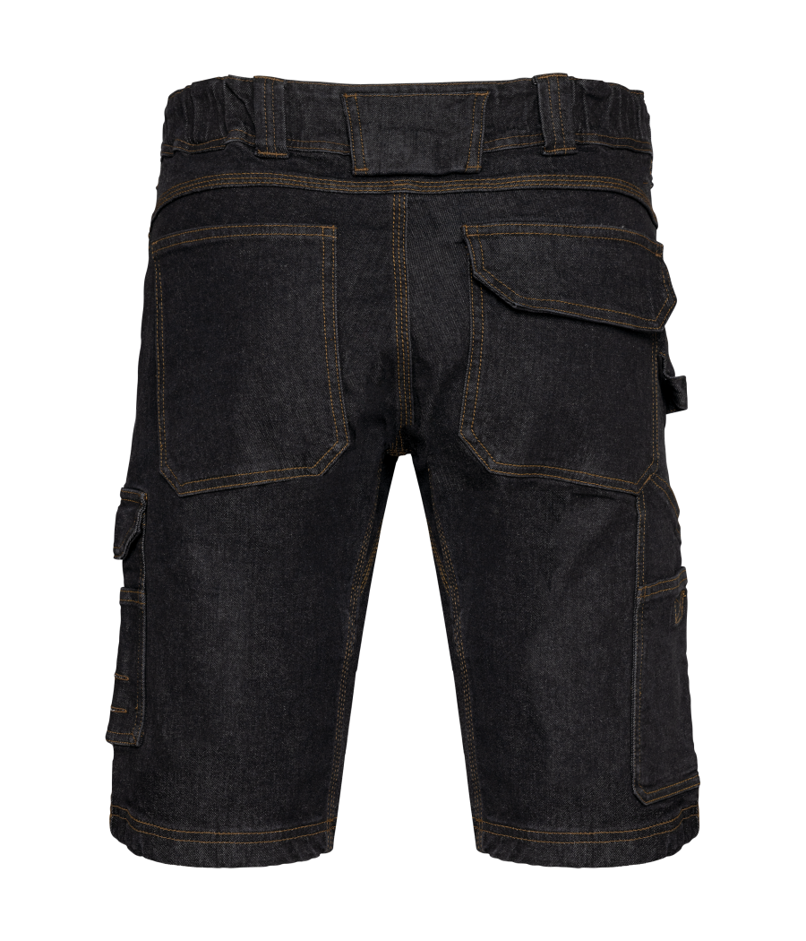 Bermuda denim multipoches homme