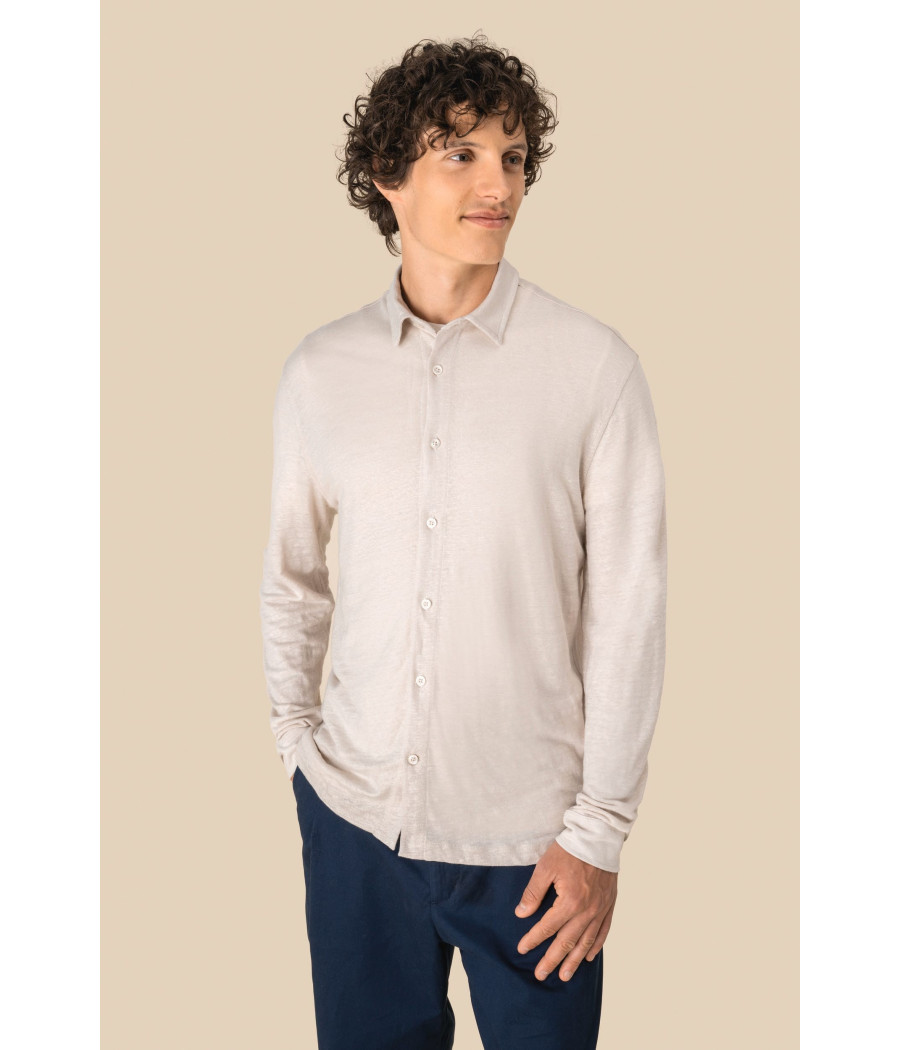 Chemise en lin homme