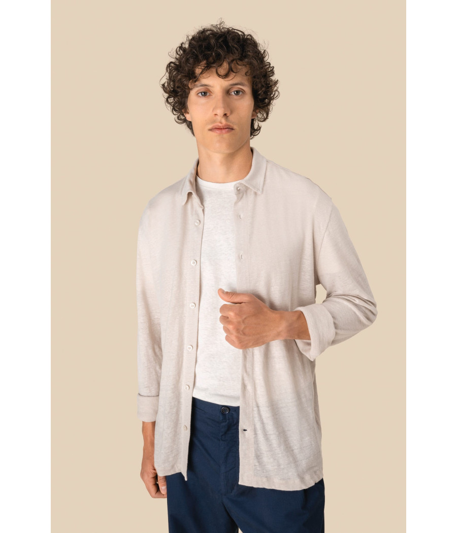 Chemise en lin homme