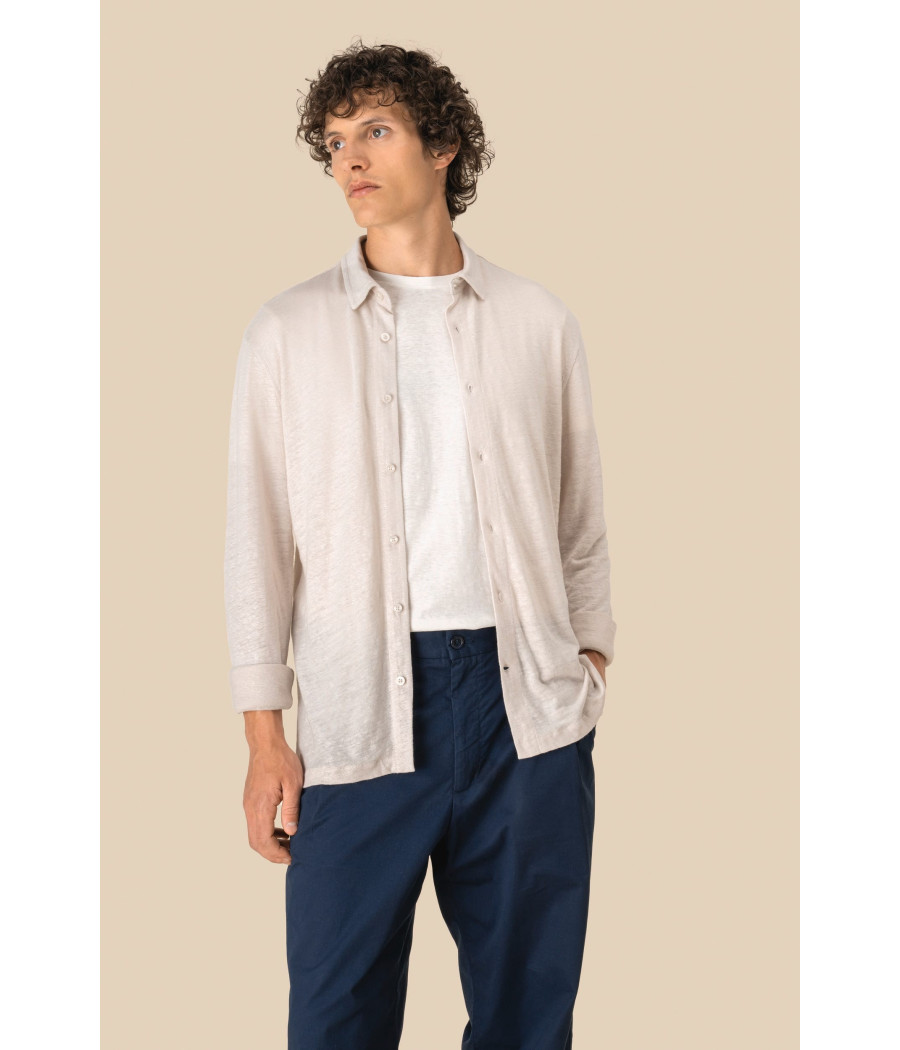 Chemise en lin homme