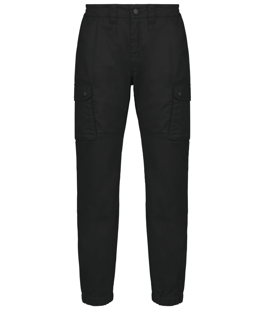 Pantalon cargo unisexe avec bas élastiqué