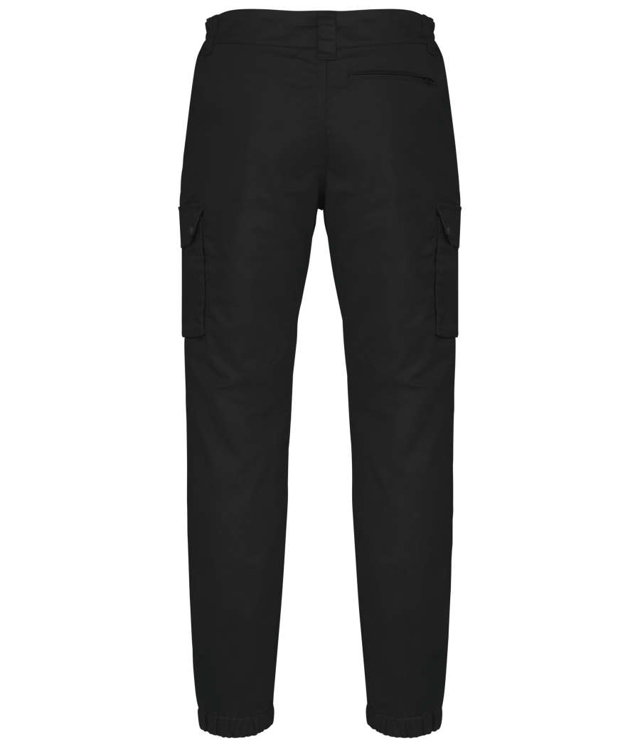 Pantalon cargo unisexe avec bas élastiqué
