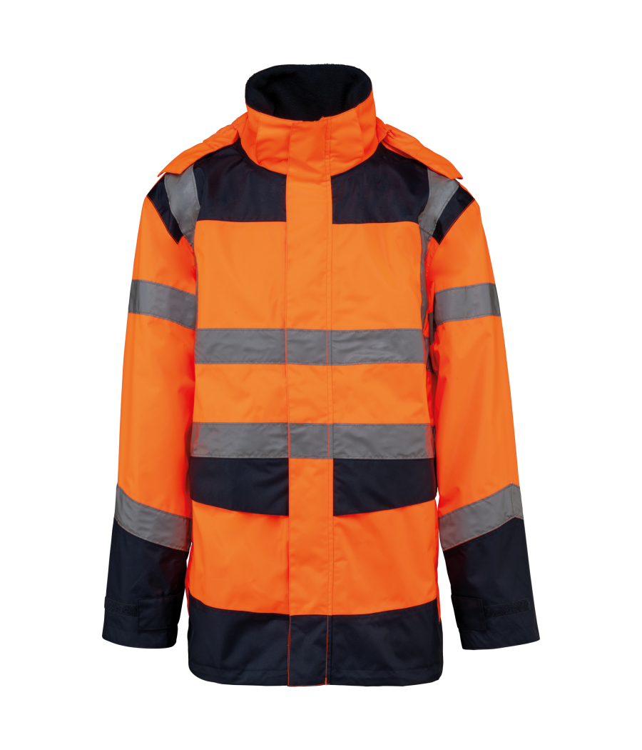 Parka de sécurité recyclée 4 en 1 unisexe
