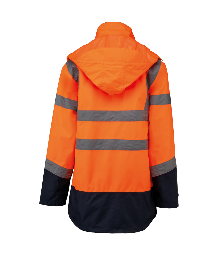 Parka de sécurité recyclée 4 en 1 unisexe