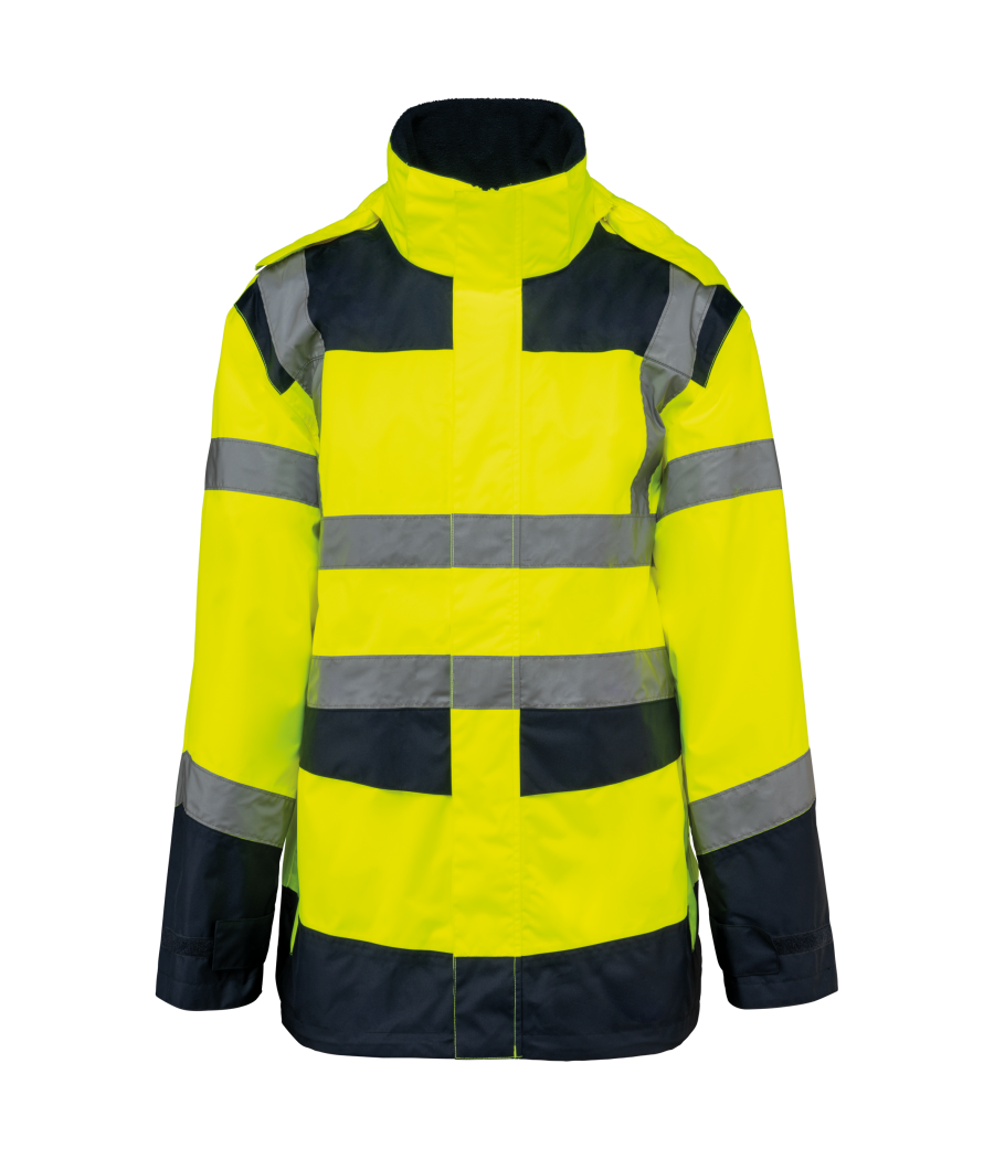 Parka de sécurité recyclée 4 en 1 unisexe