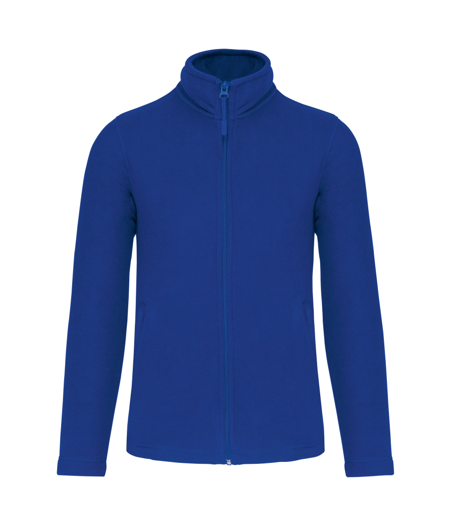 Veste micropolaire zippée homme