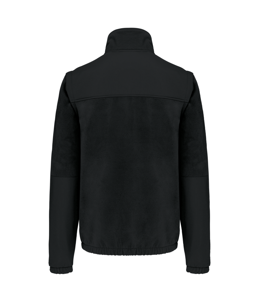 Veste polaire manches amovibles homme
