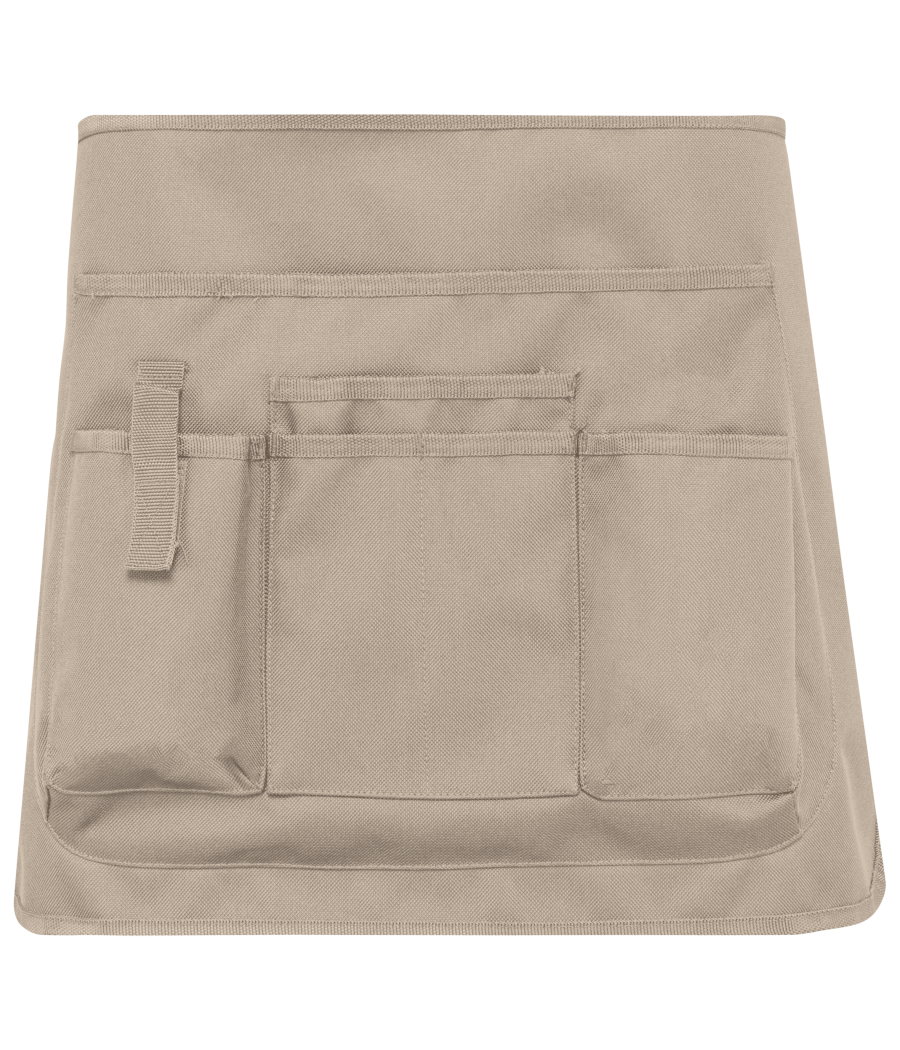 Tablier court de jardinage écoresponsable unisexe