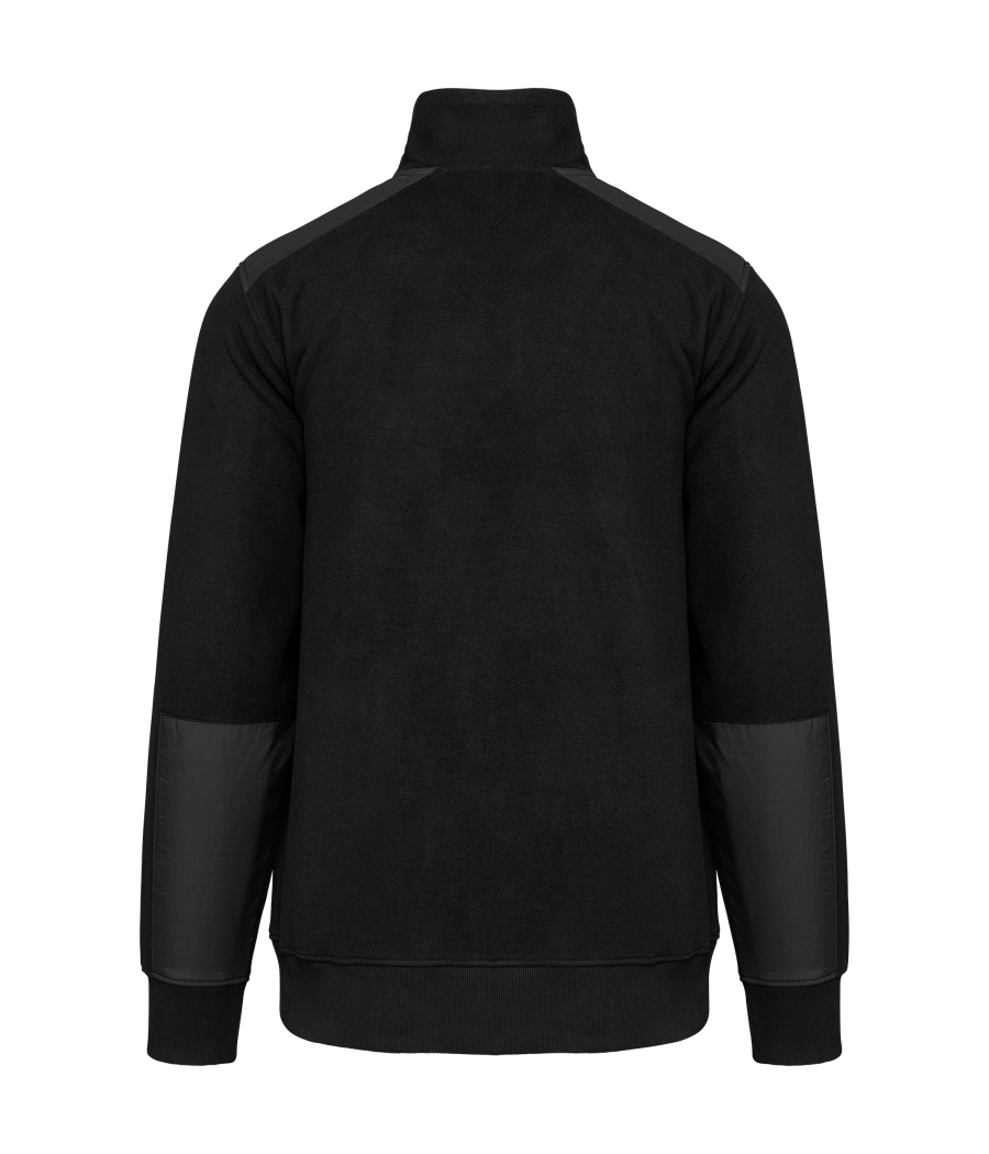 Polaire écoresponsable col zippé unisexe