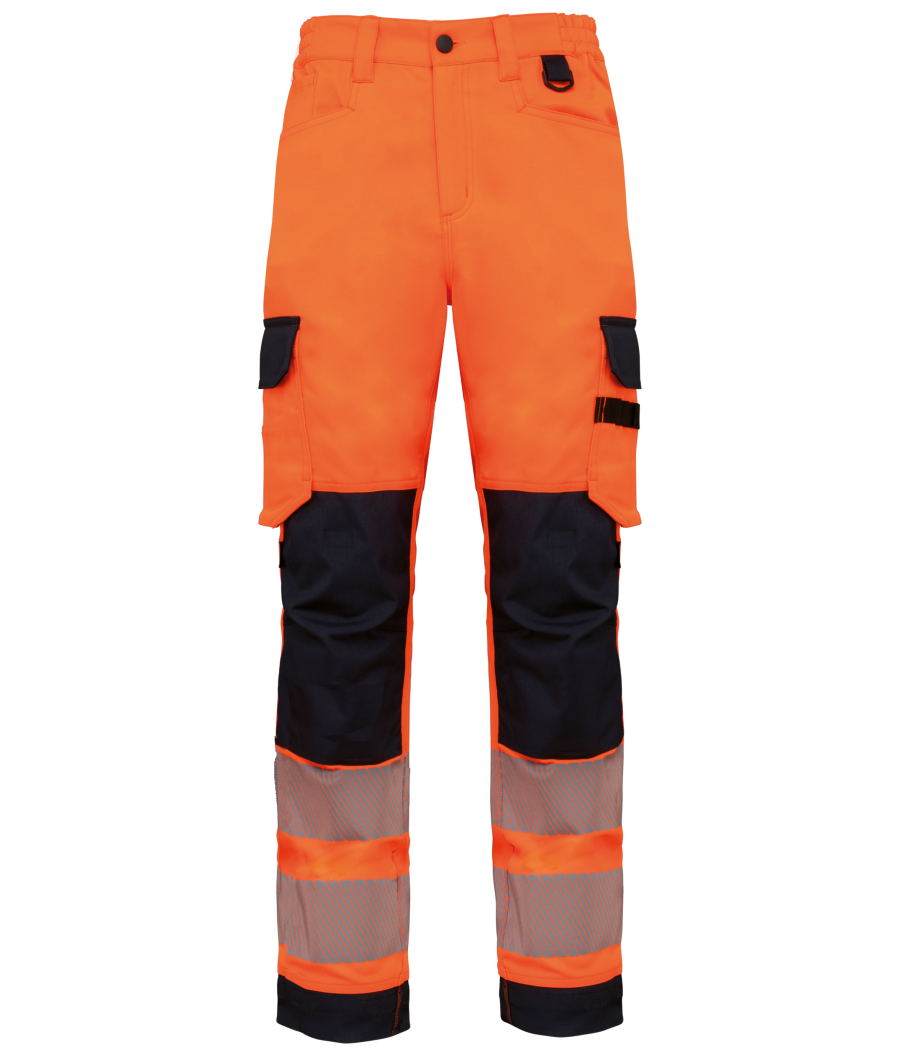 Pantalon de sécurité recyclé multipoches unisexe