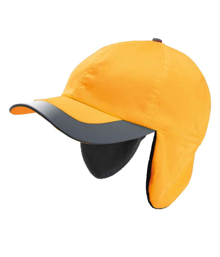 Casquette hiver fluorescente - 6 panneaux