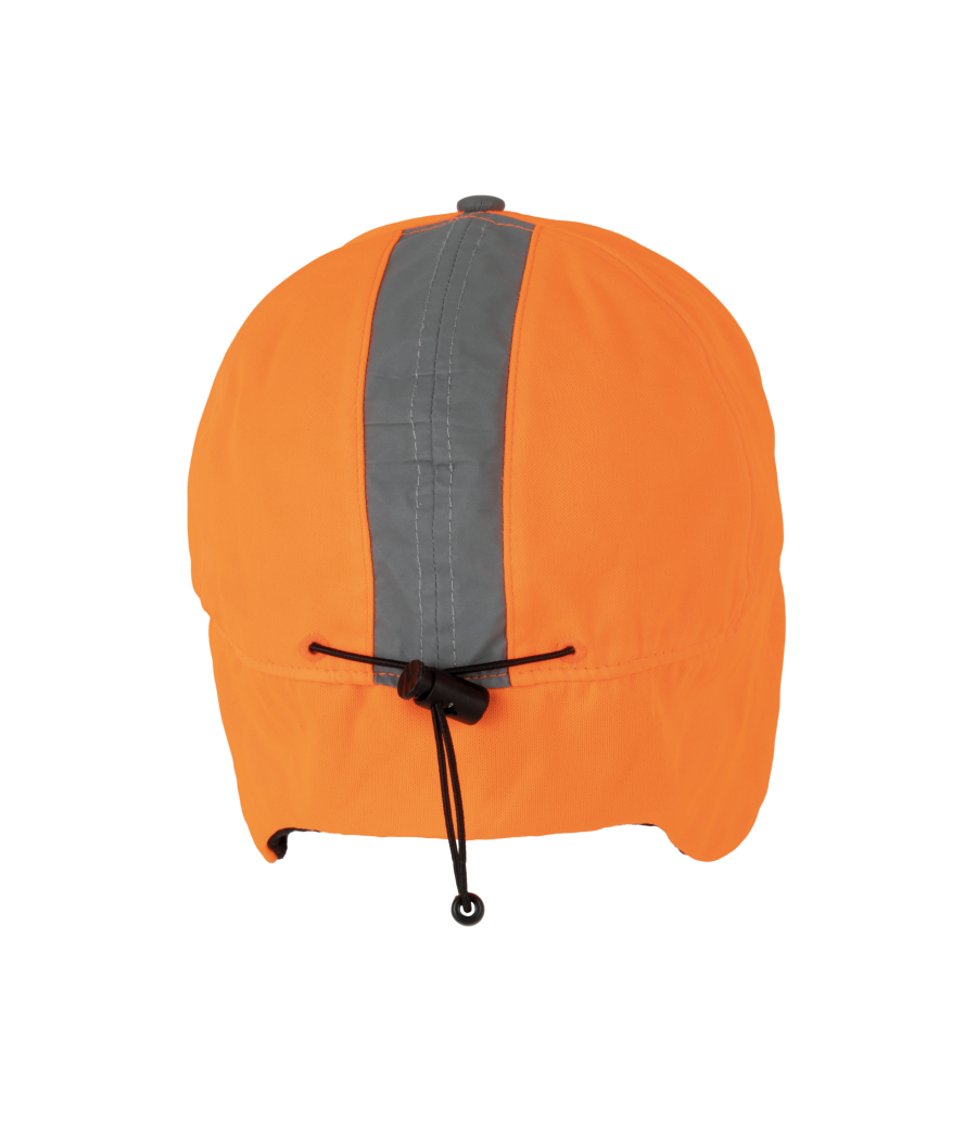 Casquette hiver fluorescente - 6 panneaux