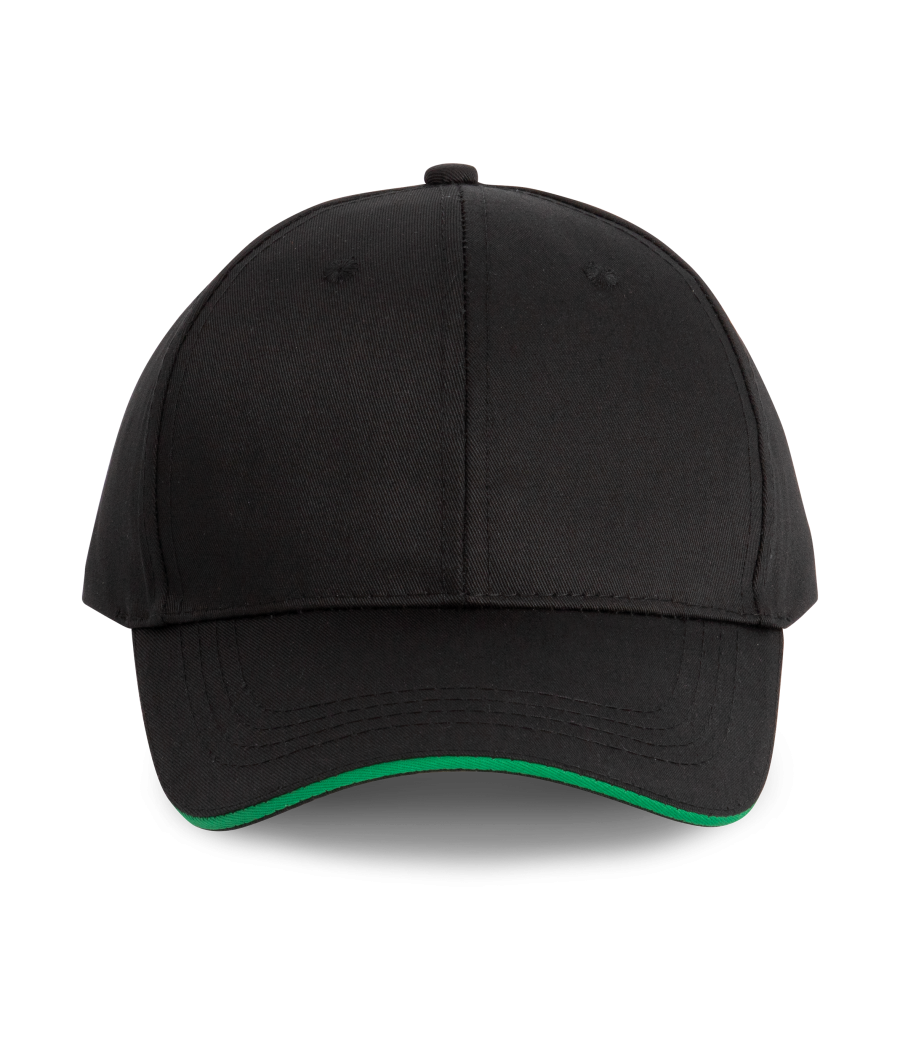 Casquette sandwich contrasté 6 panneaux