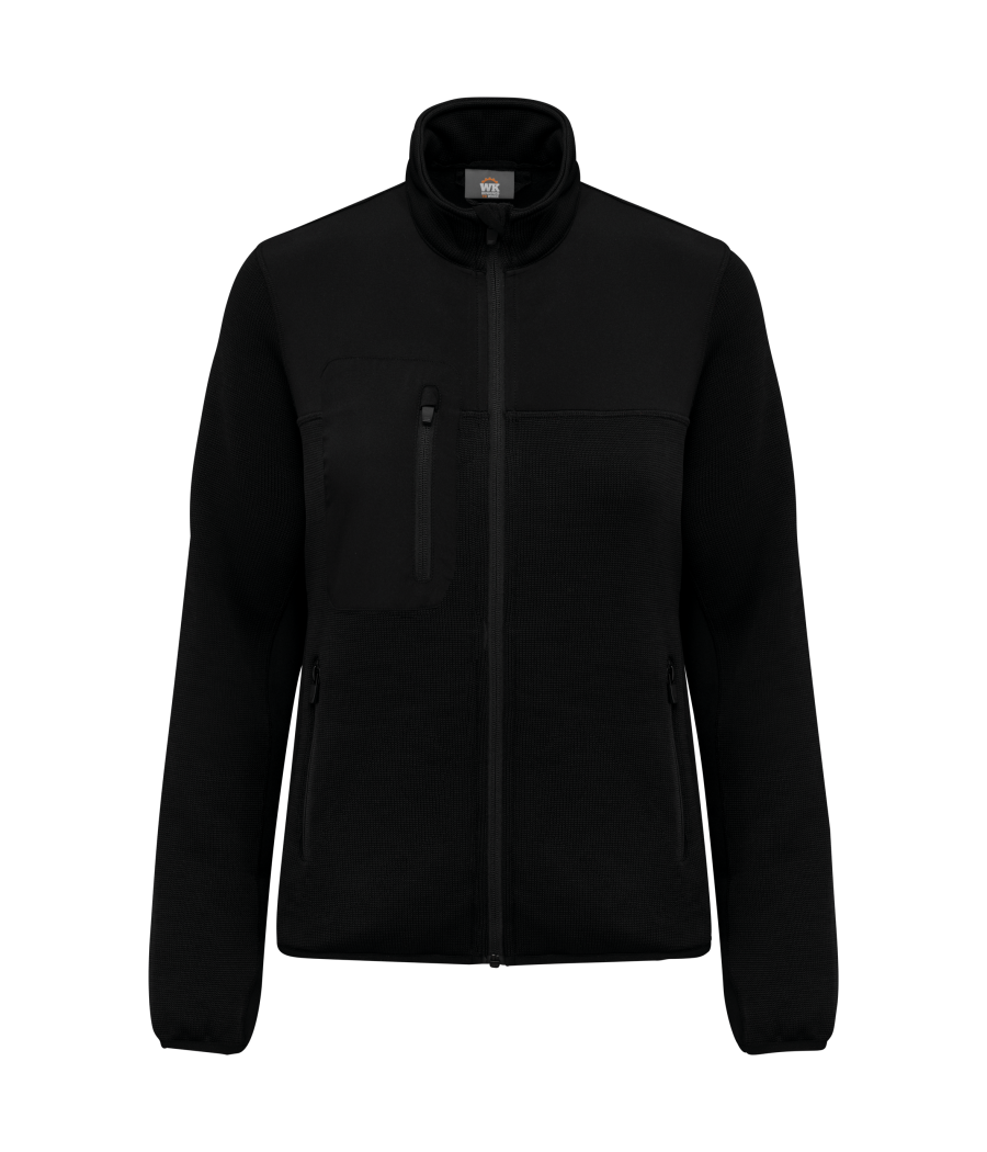 Veste recyclée en polytricot femme