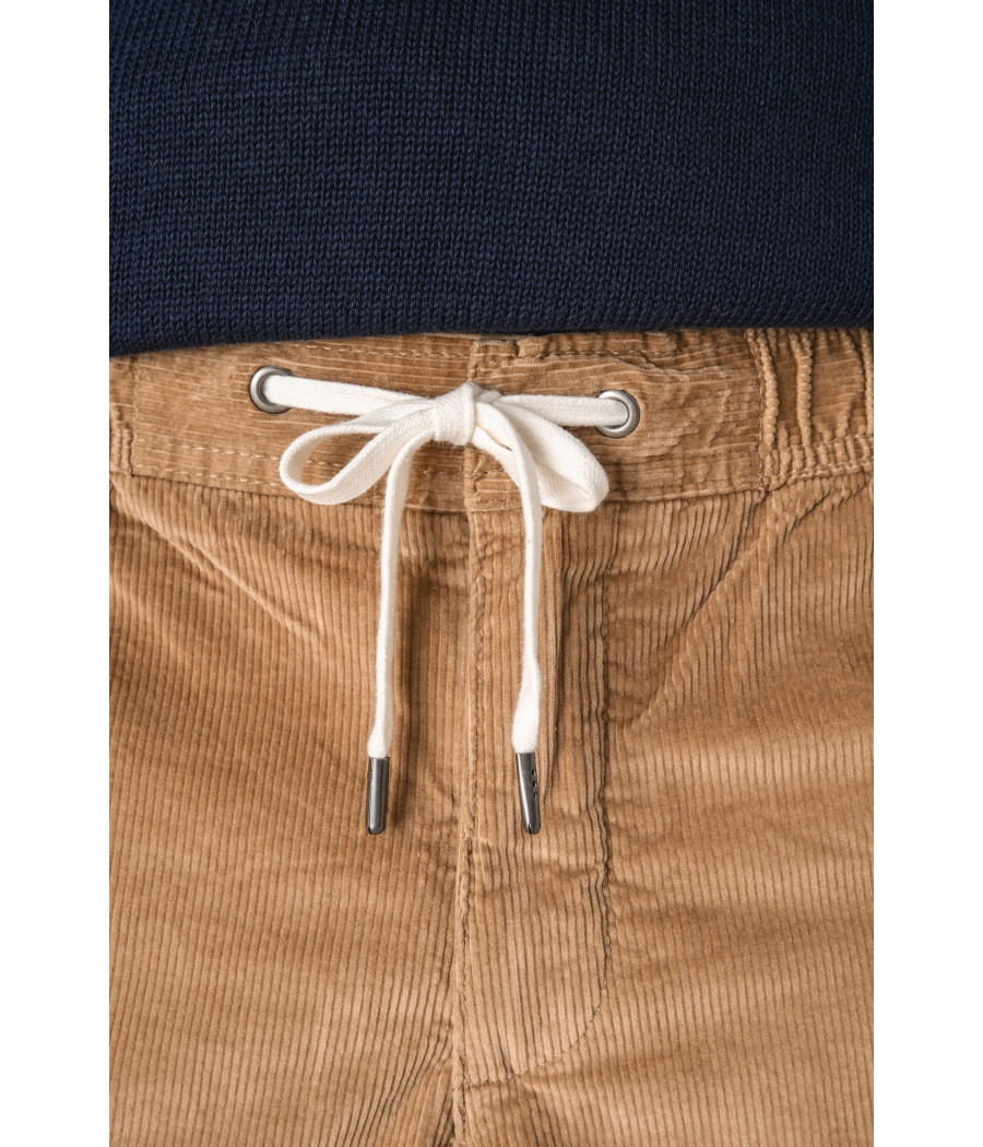 Short écoresponsable en velours côtelé homme