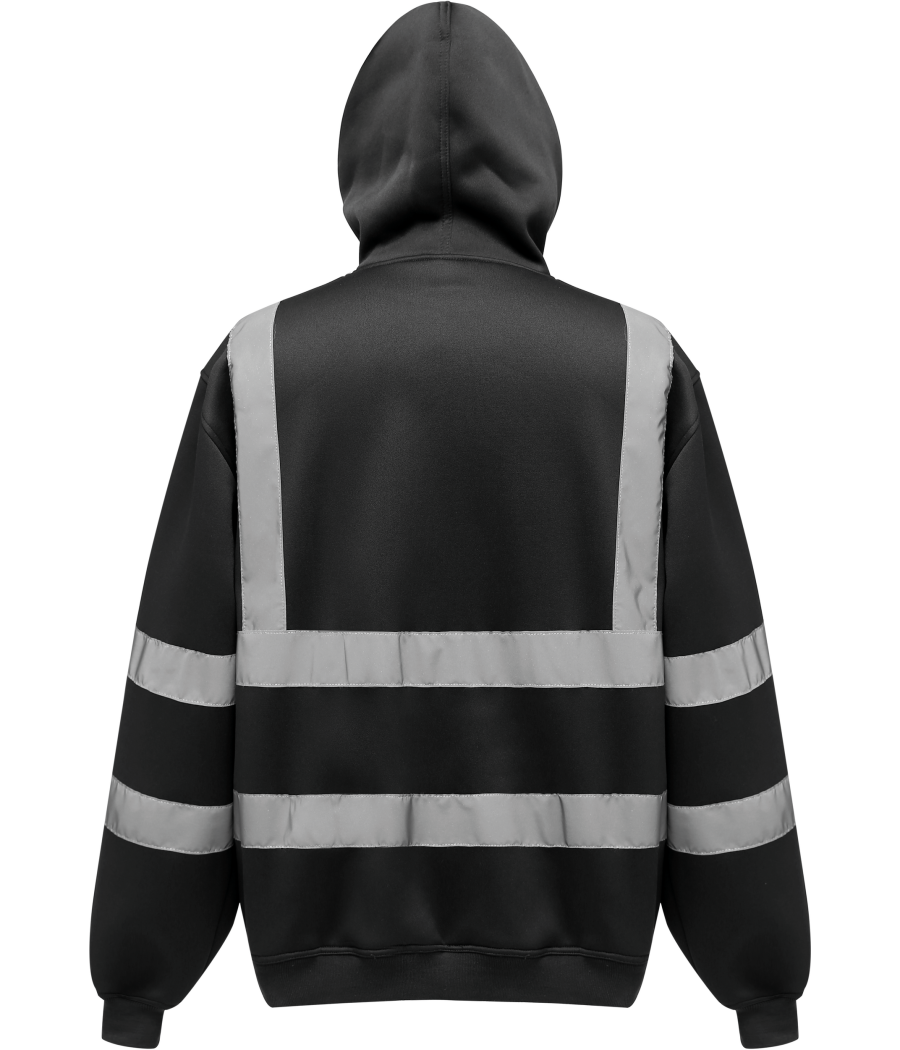 Sweatshirt capuche haute visibilité