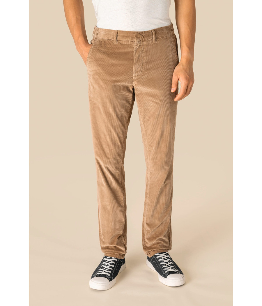 Pantalon écoresponsable en velours côtelé homme