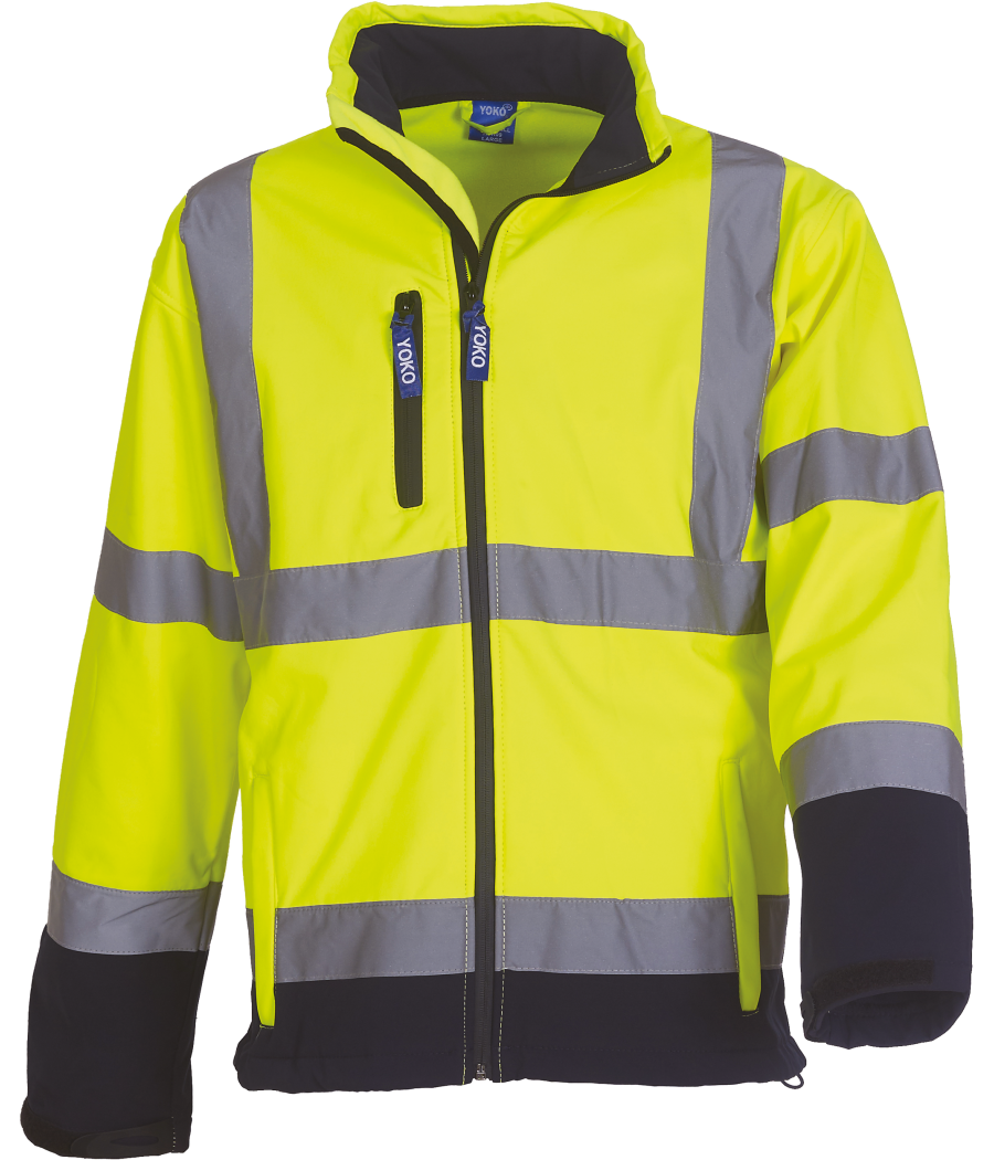 Veste softshell haute visibilité