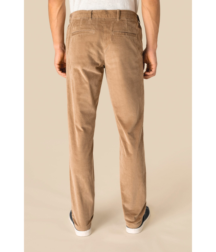 Pantalon écoresponsable en velours côtelé homme
