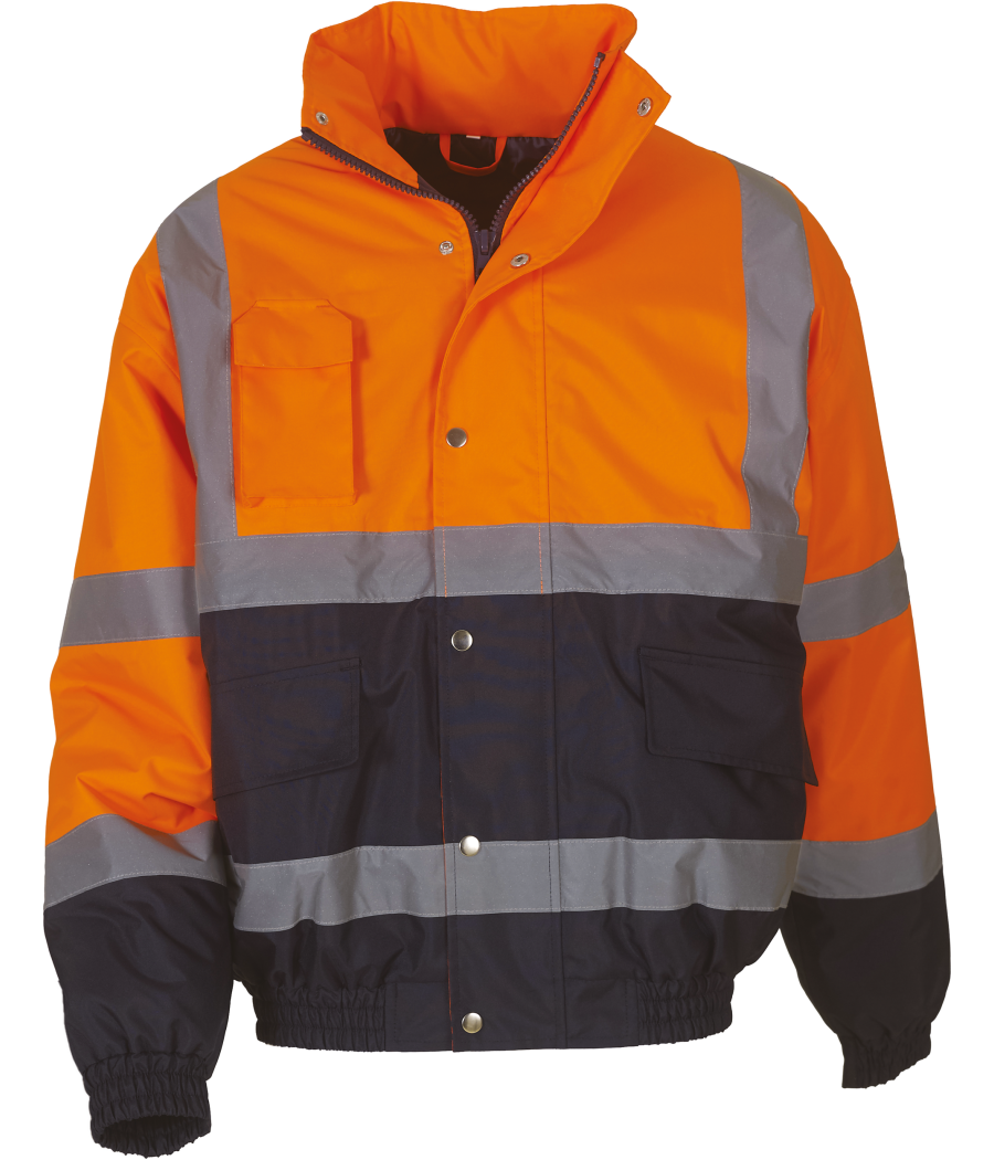 Blouson bicolore haute visibilité