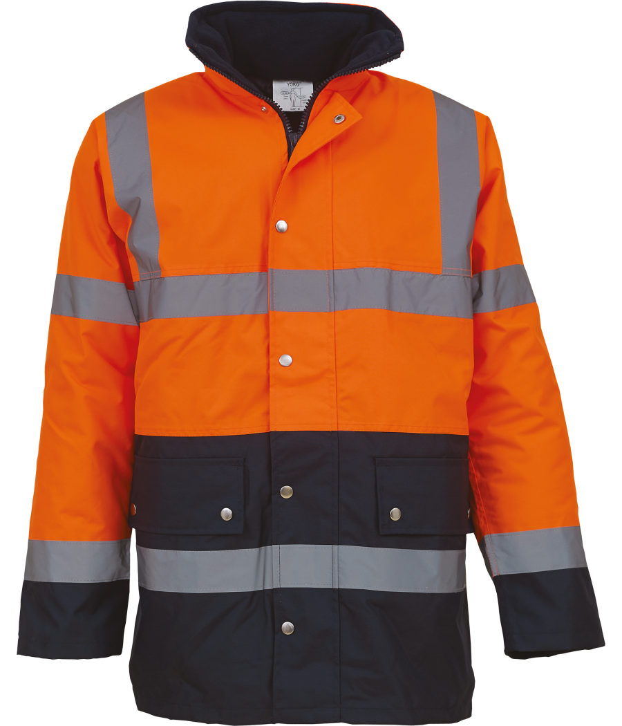 Veste de sécurité bicolore haute visibilité