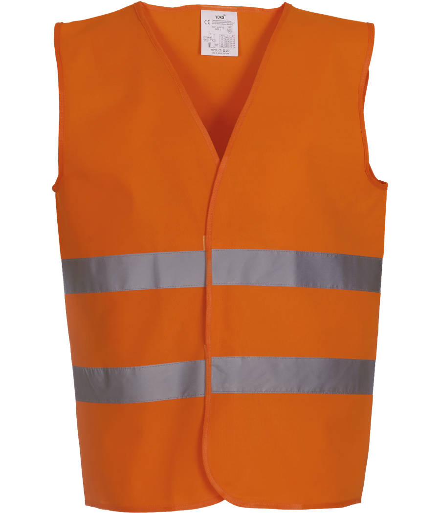 Gilet à 2 bandes haute visibilité